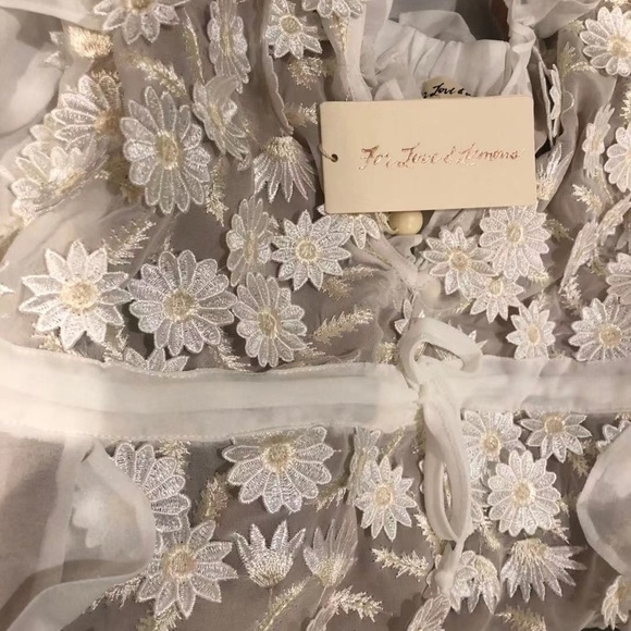 For Love & Lemons Off Shoulder Tunic Dress *NEW* - Picture 5 of 5